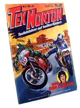 Tex Norton - Teufelsfahrer auf heißen Rädern Comic Nr 2: Hinterhalt in der Schikane von Bastei